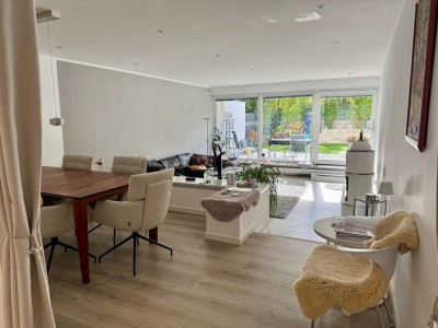 4-Zimmer Gartenwohnung - Luxussaniert mit uneinsehbarem Südgarten