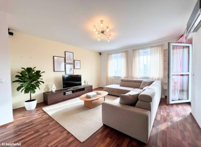 VIDEOPRÄSENTATION | Lichtdurchflutete 3-Zimmer-Wohnung mit Loggia &amp; überdachtem Stellplatz in Parndorf