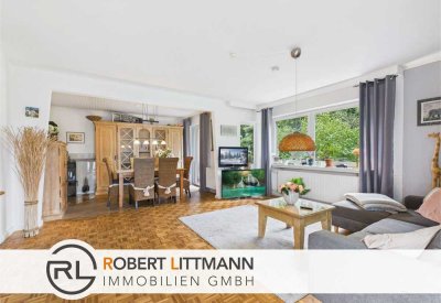 Exklusive Wohnung im Hochparterre mit Gartenanteil