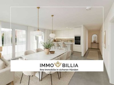 ImmoBillia: "Ankommen. Wohlfühlen. Zukunftssicher wohnen. Erstbezug!"