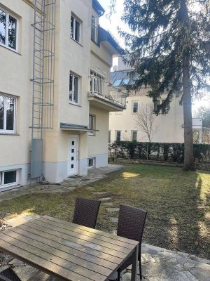 helle 4-Zimmerwohnung mit Gartennutzung in prominenter Ruhelage von Grinzing