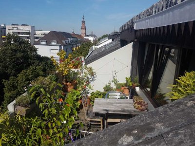 Ruhig und zentral in den Quadraten