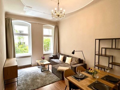 Geschmackvoll möblierte, helle 2-Zimmer-Wohnung in Berlin Friedenau (Schöneberg)