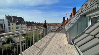 Helle Maisonette mit Einbauküche in Aschaffenburg
