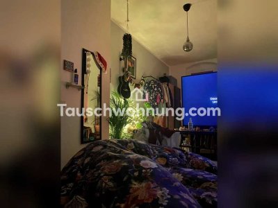 Tauschwohnung: Tausche 2-Raum Wohnung gegen Wohnung mit Balkon