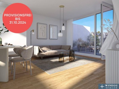 PROVISIONSFREI - Nachhaltiges Wohnen beim Yppenplatz - Moderne 2-Zimmer-Wohnung mit großem Balkon