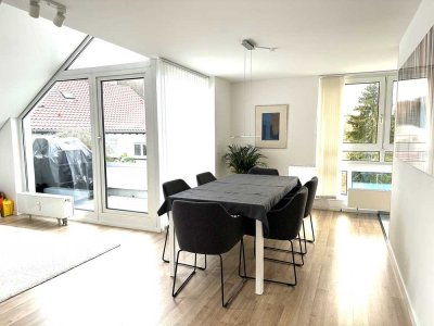 Attraktive 4,5 Zimmer-Maisonette-Wohnung mit EBK, Balkon und PKW-Stellplätze in Niedernhausen