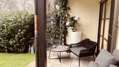 Einziehen & Wohlfühlen – Traumhafte 3-Zimmer-Gartenwohnung in München-Bogenhausen!