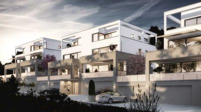 Freiburg - Günterstal NEUBAU luxuriöse Maisonette-Wohnung OG/Attika