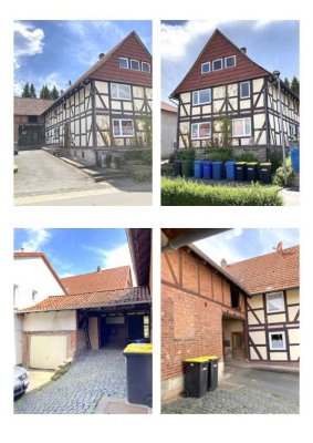 Mehrfamilien-Bauernhaus und Baugrundstück sowie Nebengebäude