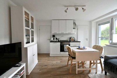 Freie 1,5-Zimmer-Wohnung mit Terasse und Garten - ruhig & zentral