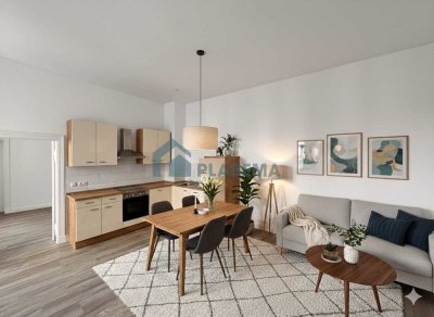 Ruhige 3 Zimmer Wohnung im Hinterhaus + neue EBK