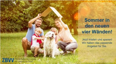 Sommer in den neuen 4 Wänden! 2 Kaltmieten für den Sommerurlaub sparen!