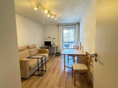 Möblierte 2 Zimmer mit Ost- Balkon im 1. OG