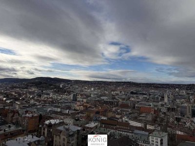 Wohnen mit Weitblick: Helle 3-Zimmer-Wohnung mit Balkon & Dachterrasse in Stuttgart-Mitte 2772