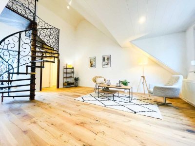 Maisonette - Wohnung mit Dachterrasse und zeitloser Eleganz