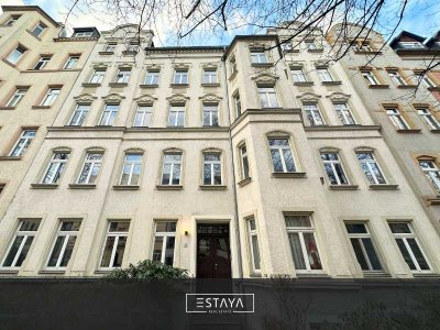 Bezugsfreie Altbauwohnung auf dem Kaßberg mit Erker