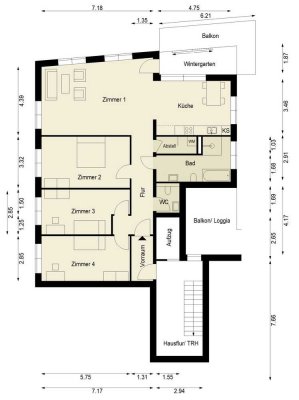 Fertiggestellt: Familienwohnung mit 4 Zimmern zum Erstbezug in modernem Neubau - 0172-326 11 93
