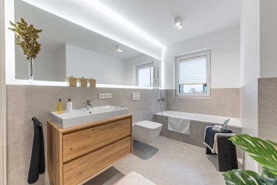 NEUBAU: Individuelles Stadthaus mit 5 Zimmern, Garten und Dachterrasse