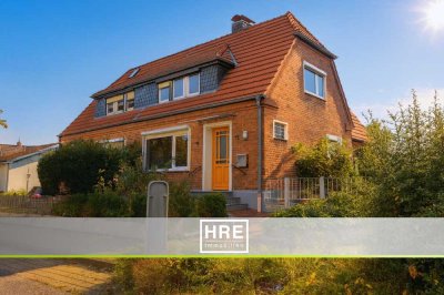 Ritterhude | Gemütliches Familienzuhause mit Kamin und Blick über die Felder!