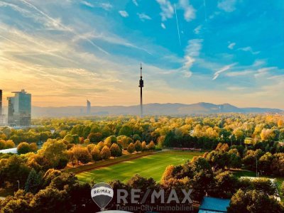 " Voll möbliert - Donaupark- U1 Uno City "