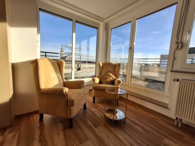 Traumhafte 2-Zi Penthouse mit großer Dachterasse in München Sendling-Westpark