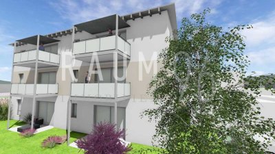 Neubau: Hochwertige 2-Zimmer-Wohnung mit Gartenanteil