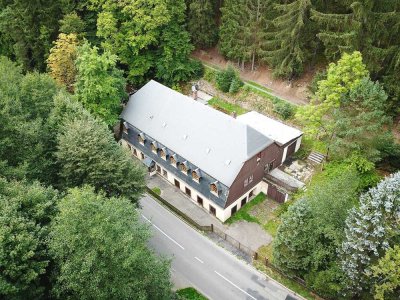 Werden Sie ein Teil der Geschichte - ehemaliges Huthaus nahe Schwarzenberg zu verkaufen!
