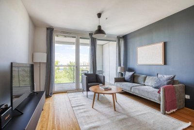 3 Zi Neubau Wohnung in der Seestadt mit Blick auf der Asperner See und Park, Lift und Balkon (VIE386)