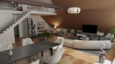 Penthouse mit Charme 170qm mit Stellplätze