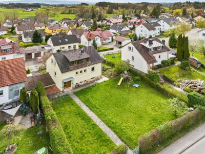 360° I Platz für die ganze Familie: freistehendes Einfamilienhaus mit sonnigem Grundstück in Bodnegg