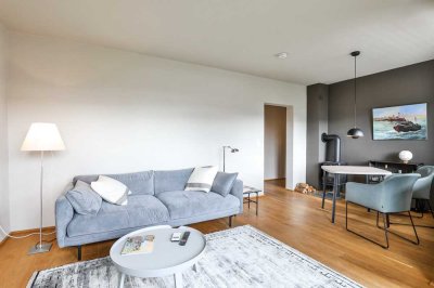 Modernisierte und gut geschnittene 3-Zimmer Wohnung mit Westbalkon