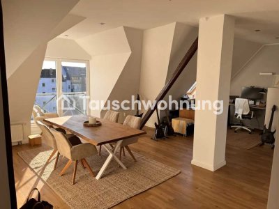 Tauschwohnung: Stylische Loft-Dachgeschosswohnung in Kiel für Hamburg
