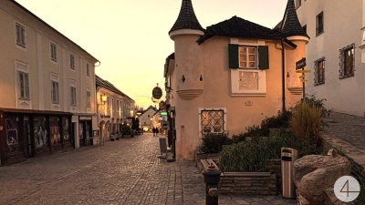 Sieh die Welt mit anderen Augen - Romantikhaus in der Altstadt von Melk in der Fußgängerzone!