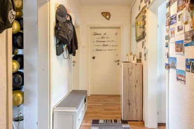 Gut aufgeteilte 3 Zimmerwohnung mit Balkon in den Innenhof.