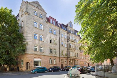 Zentral und ruhig: 4-Zimmer-Balkonwohnung in Toplage Maxfeld