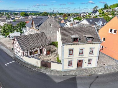Vermietetes Einfamilienhaus mit Fachwerkscheune zur Modernisierung in Königswinter-Oberdollendorf