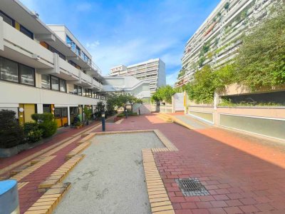 4 Zi. WHG Rarität Maisonette mit 2  West-Balkonen im olympischen Dorf.