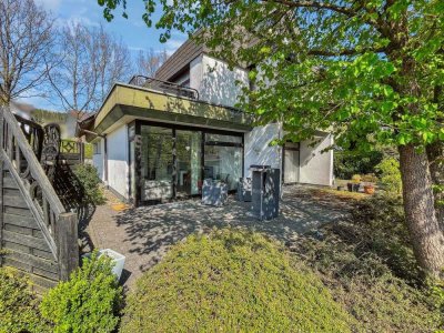 Idyllisch gelegene Wohnung - genehmigte Ferienwohnung - auf Erbpachtgrundstück in 59955 Winterberg