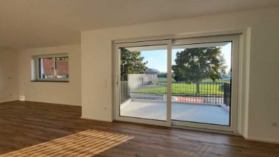 Neubau - Moderne 4-Zi.-Whg., 1. OG, mit Balkon in Niederaichbach