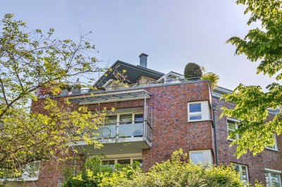 Gehobene Penthouse-Wohnung mit schönen Dachterrassen in sehr zentraler, ruhiger Lage von Langenhagen