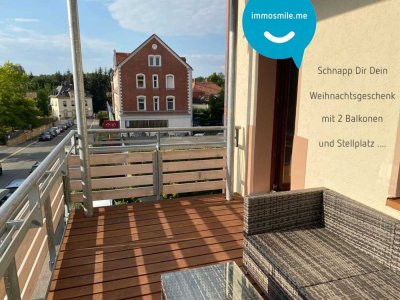 Reichenbrand • 3-Raum Wohnung • Tageslichtbad • mit Küche • 2 Balkone • Stellplatz • schnell anrufen