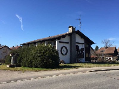 Schöne möblierte Wohnung im Allgäu - Balkon - Küche