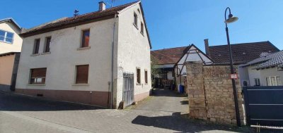 HEMING-IMMOBILIEN -  große Halle und Wohnhaus - ehemalige Schreinerei