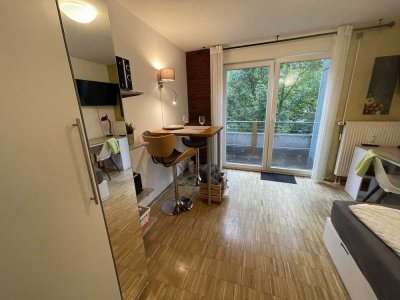 Voll ausgestattetes 1-Zimmer-Apartment in Hohenheim zu vermieten