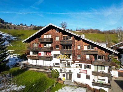 Sonnenplatz mit Hochgratblick – Stilvoll renovierte 2-Zimmer-Wohnung - Ihr Rückzugsort im Allgäu