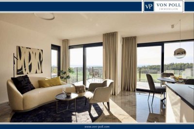 Villa Lichtenberg: 3-Zimmer Wohnung mit Außenbereich im Hanggeschoss