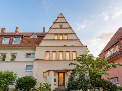 Historisches Reihenendhaus im Ensemble