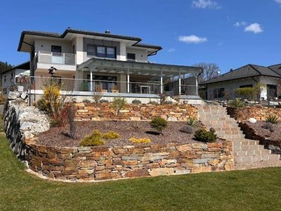 Elegantes Einfamilienhaus mit grandiosem Karawankenblick / PROVISIONSFREI