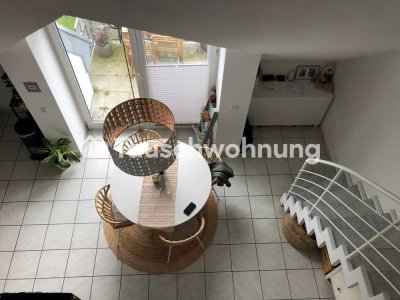 Tauschwohnung: Helle 2ZimmerMaisonette Wohnung Köln – gegen  linksrheinisch